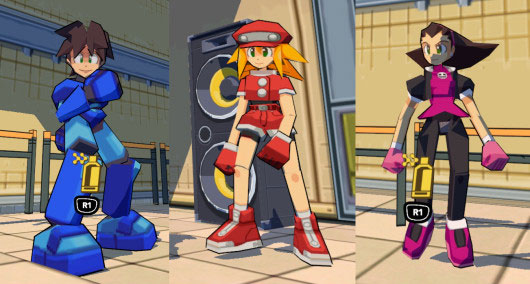 MegaMan Legends Character Mod Pack for Bomb Rush Cyberfunk